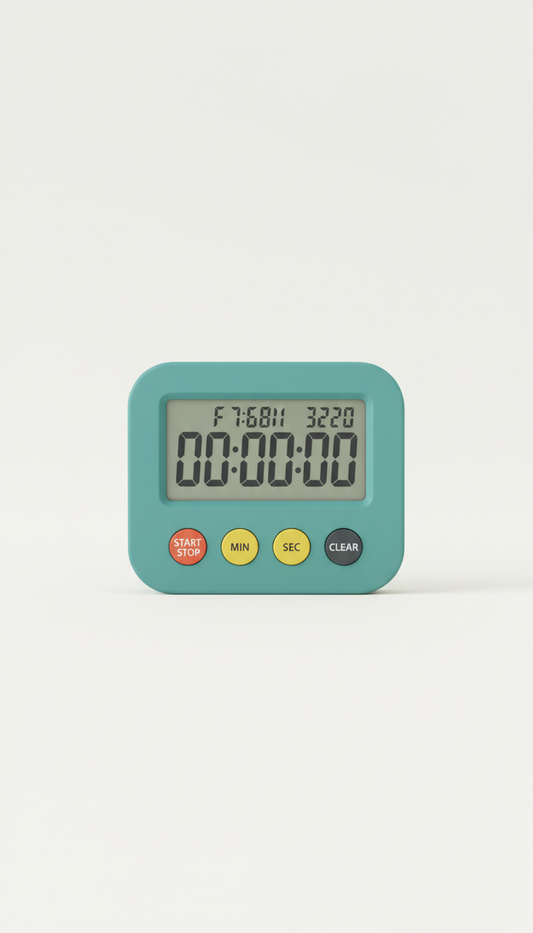 Temporizador digital compacto para cocina
